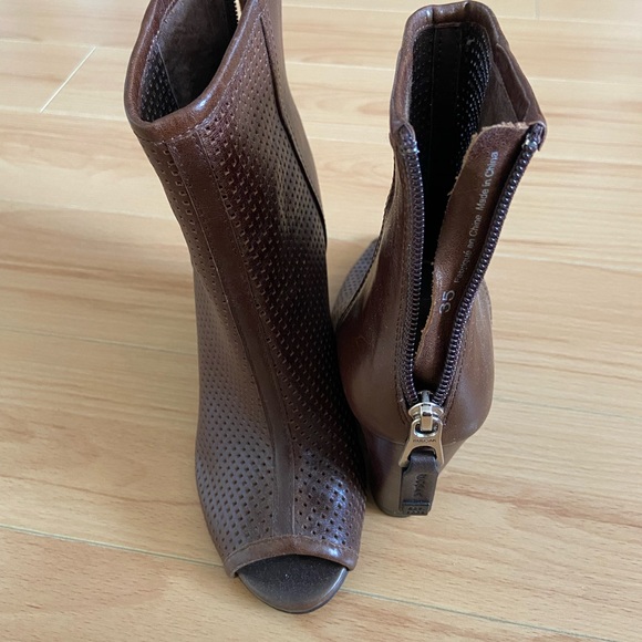 Rudsak wedge boots, open toe, size us 5 eur 35, color Brown - Picture 3 of 3
